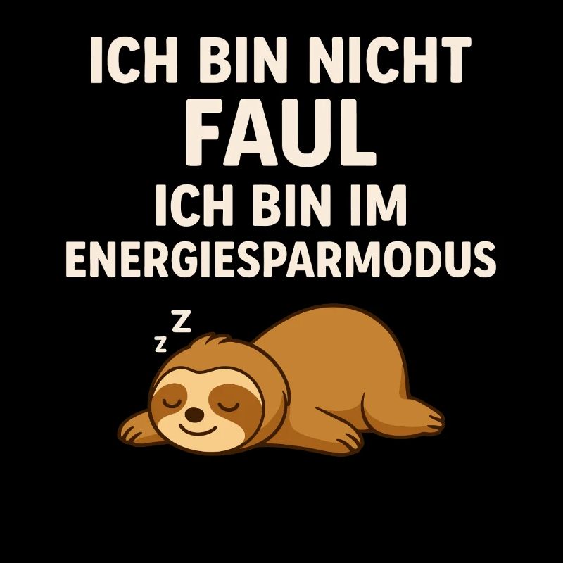 Not lazy – in power saving mode – sloth