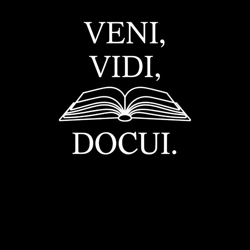 Veni Vedi Docui – Latin Saying Design