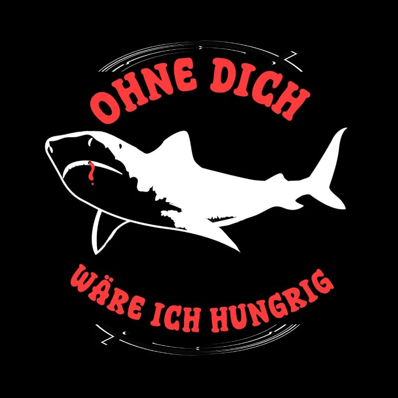 big white shark funny saying