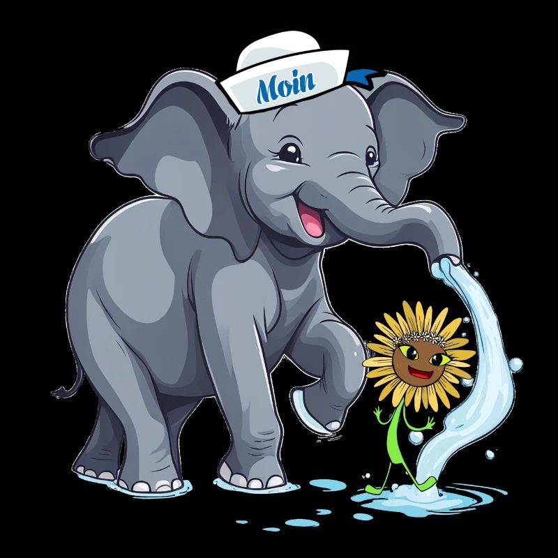 Elefant Elefanten maritim