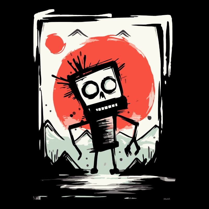 JAPANs Rote Sonne: Ein Müll Roboter