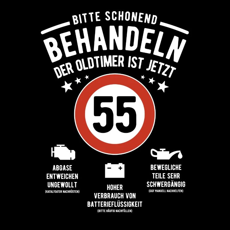 Oldtimer schonend behandeln - 55. Geburtstag