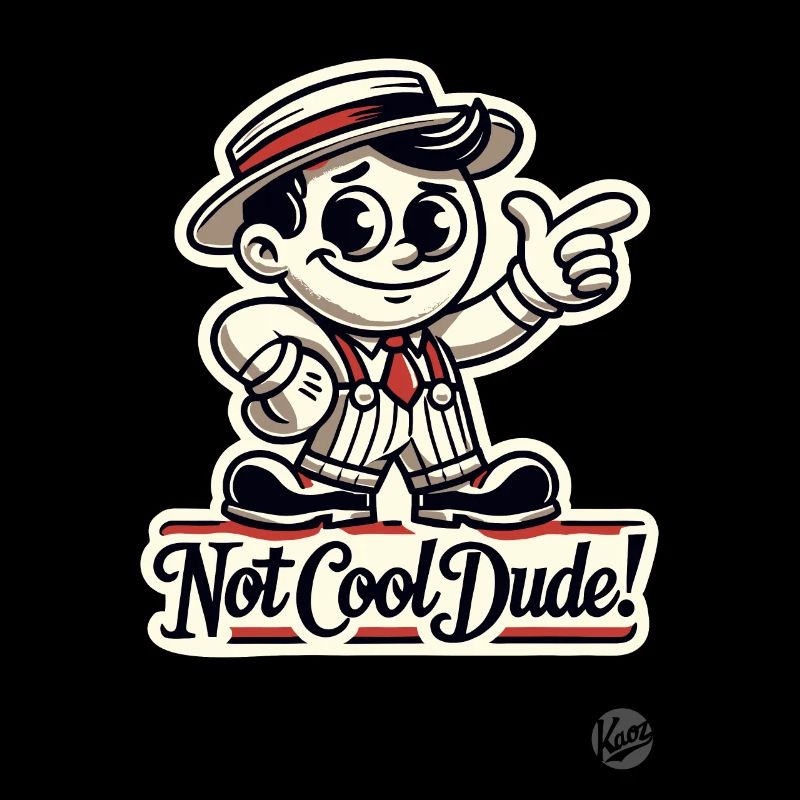Little Retro Man in Desperation - Not Cool