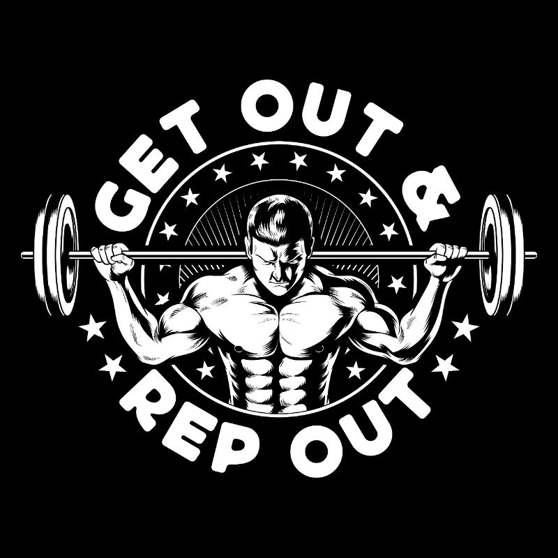 Powerlifting Bodybuilder Get Out & Rep Out Gym