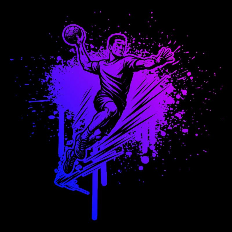 Conception compacte de handball pour le handball masculin