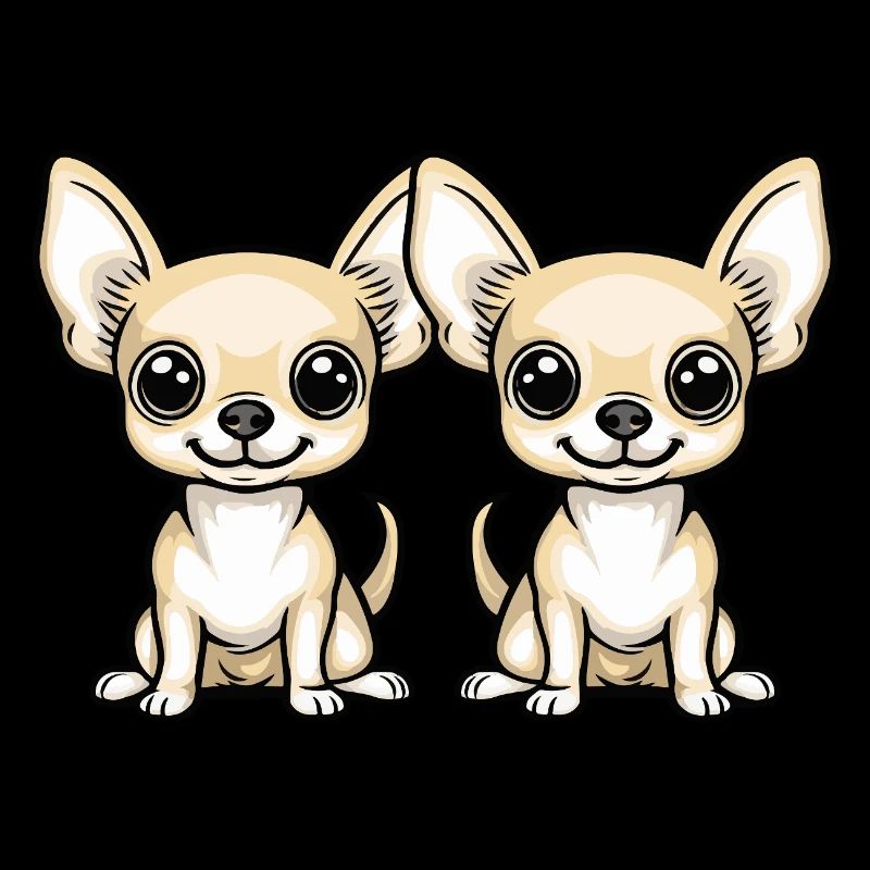 Chihuahua Hund Comic