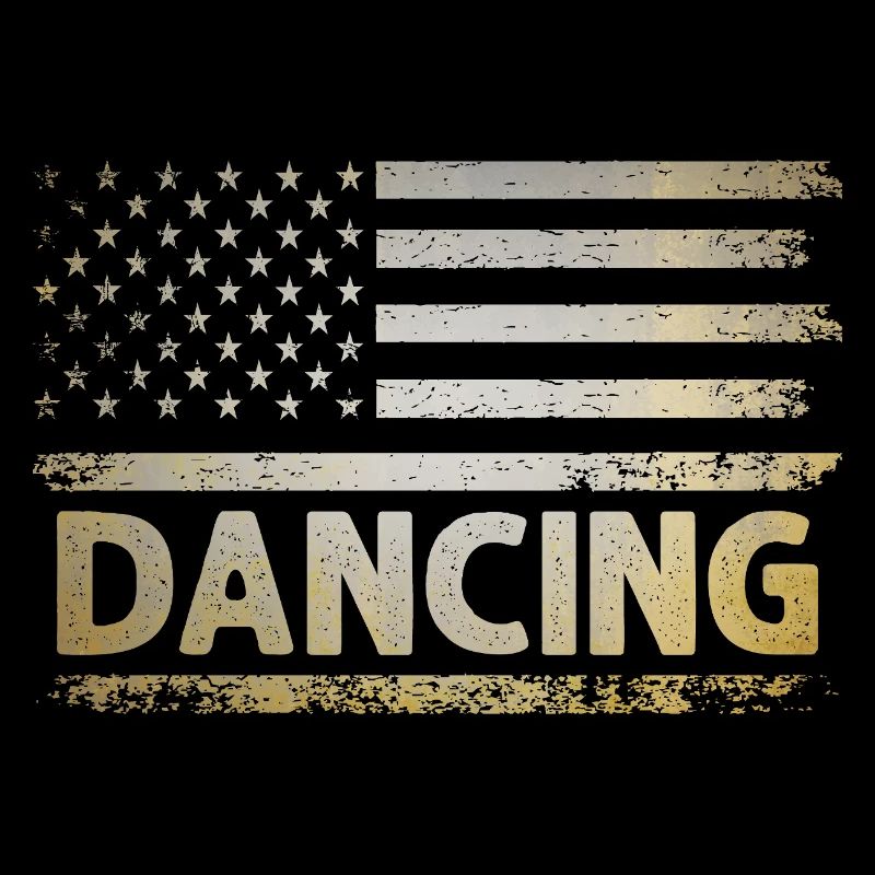 Usa Flag Dancing For Dancing Dancer Choreography
