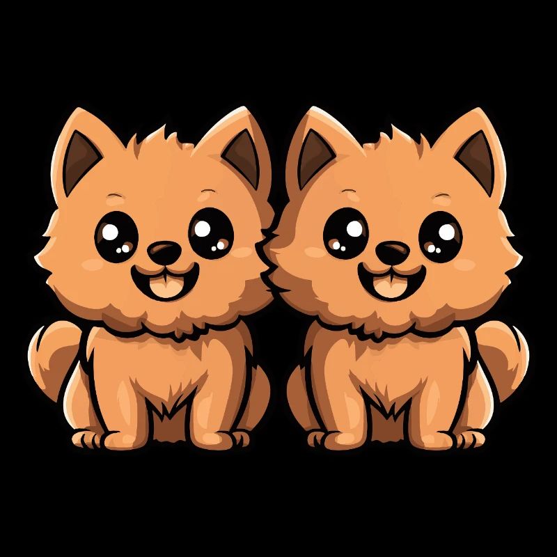 Pomeranian Dog Comic Pomeranian