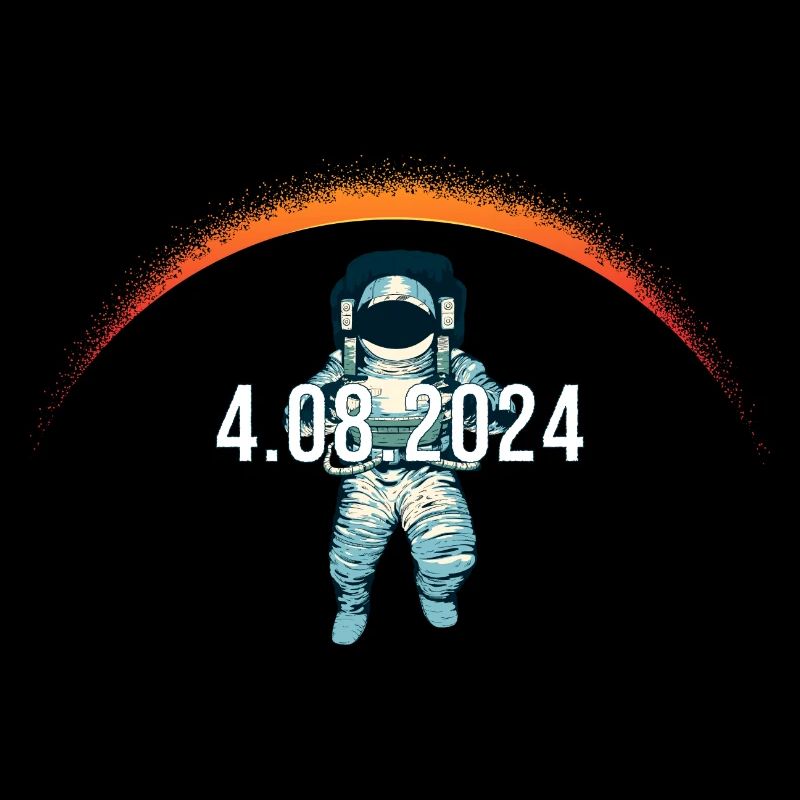 Total Solar Eclipse 2024 - 4.08.24 America