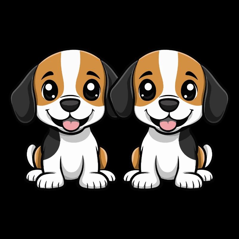 Beagle Hund Comic