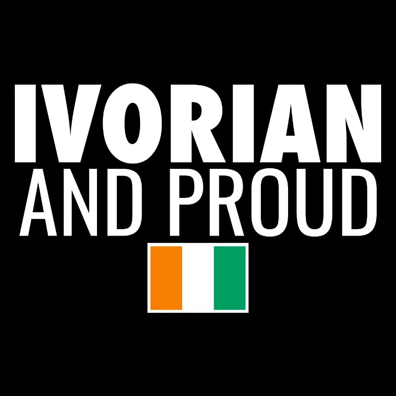 Ivorian And Proud Ivory Coast Flag