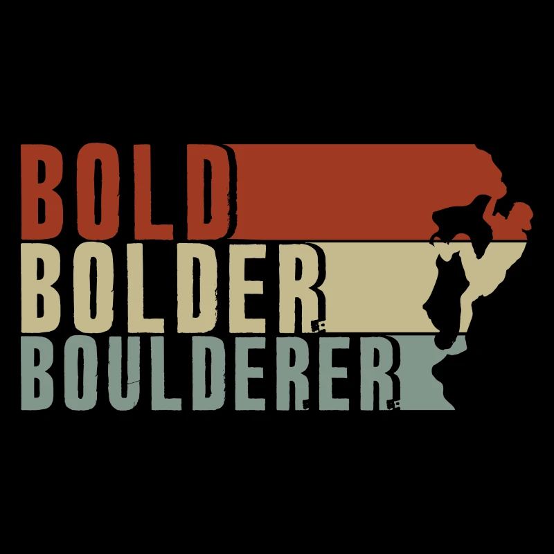 Bold Bolder Boulderer Bloc Bloc