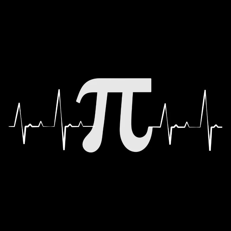 Pi Heartbeat Mathématicien Professeur de mathématiques Mathématiques