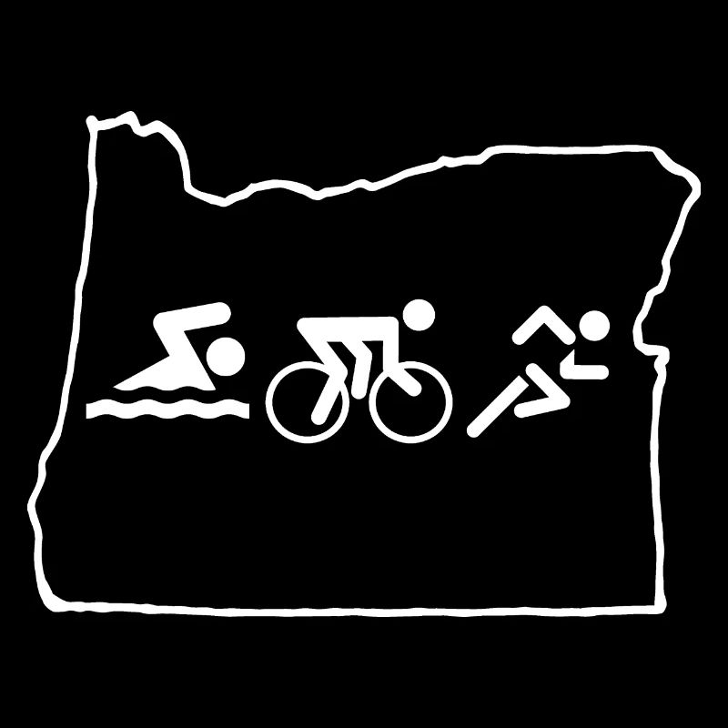 Triathlet Sport-Grafik