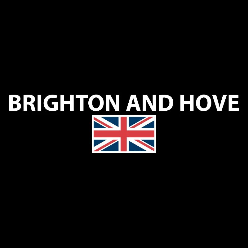 Brighton And Hove Royaume-Uni Drapeau britannique
