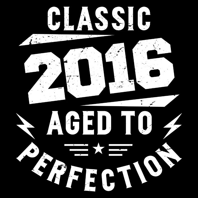 2016 Classic 2016 Anniversary Gift 2016 Vintage