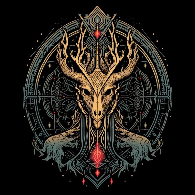 Dark Skull, Halloween Horror with the Devil