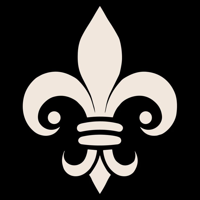 Simple Fleur de lys Design