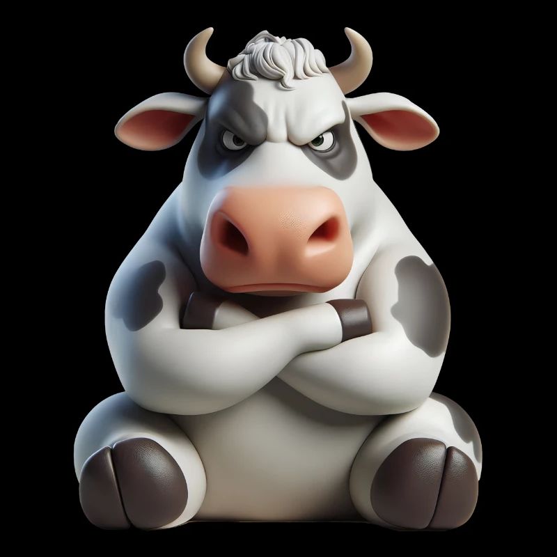 Vache sombre 1