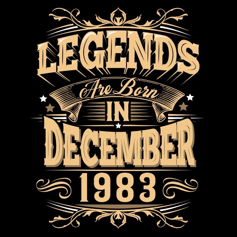 Dezember 1983 Geburtstag Legende