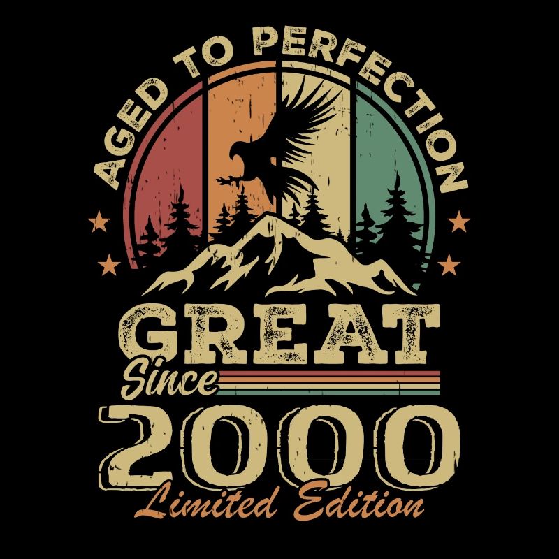 Vintage Birthday 2000 - Retro 2000 Gift Idea