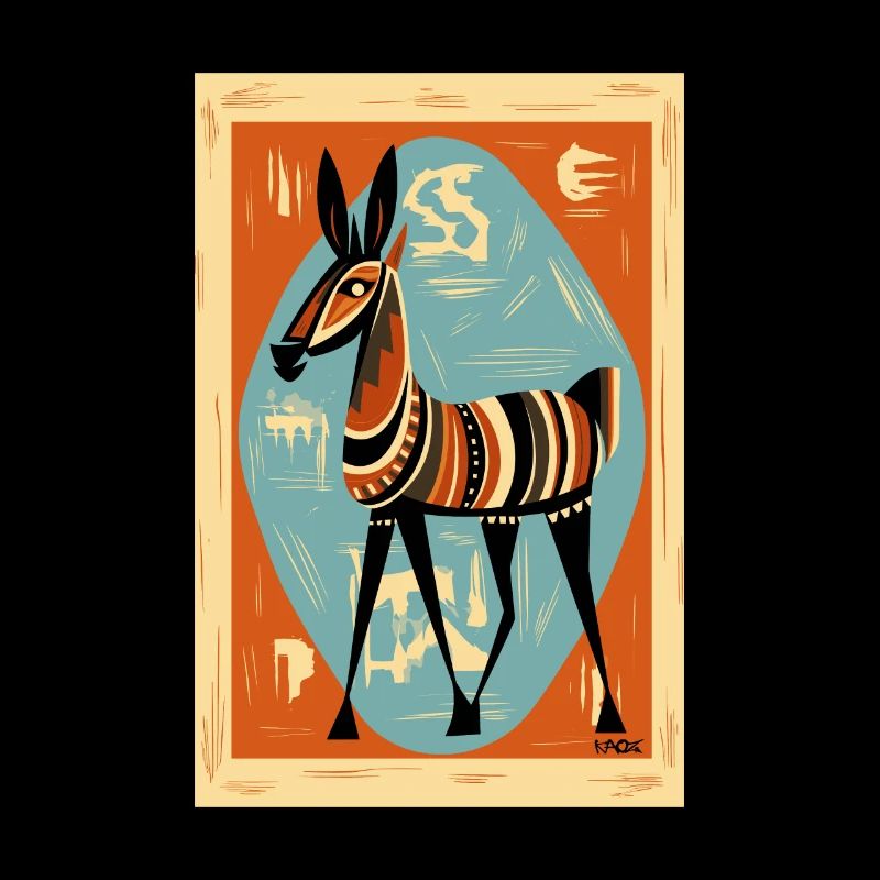 Ancient Art: Donkey