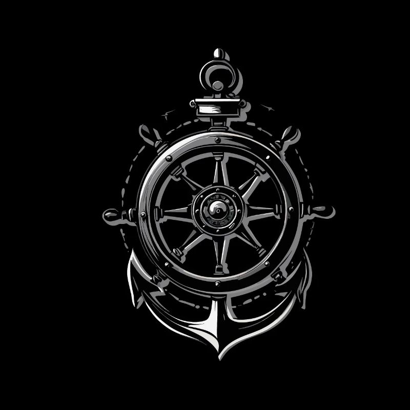 Conception du volant et de l’ancre maritime