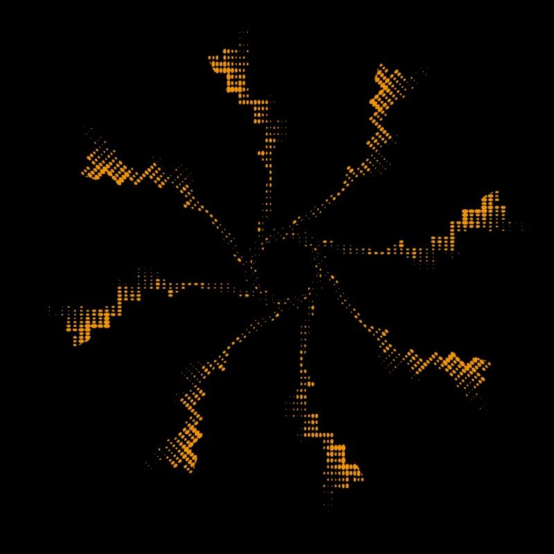 Firework pixel gyroscopic wind turbine