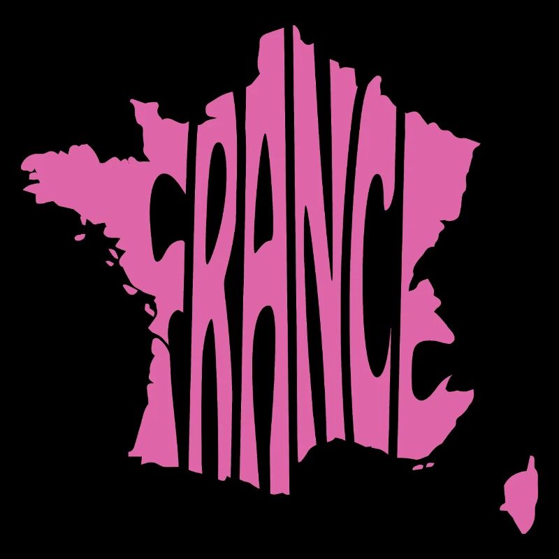 France Map Graphic