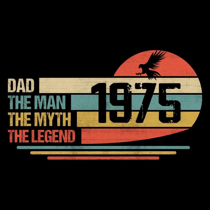 Bester Vater der Welt seit 1975 Vatertag
