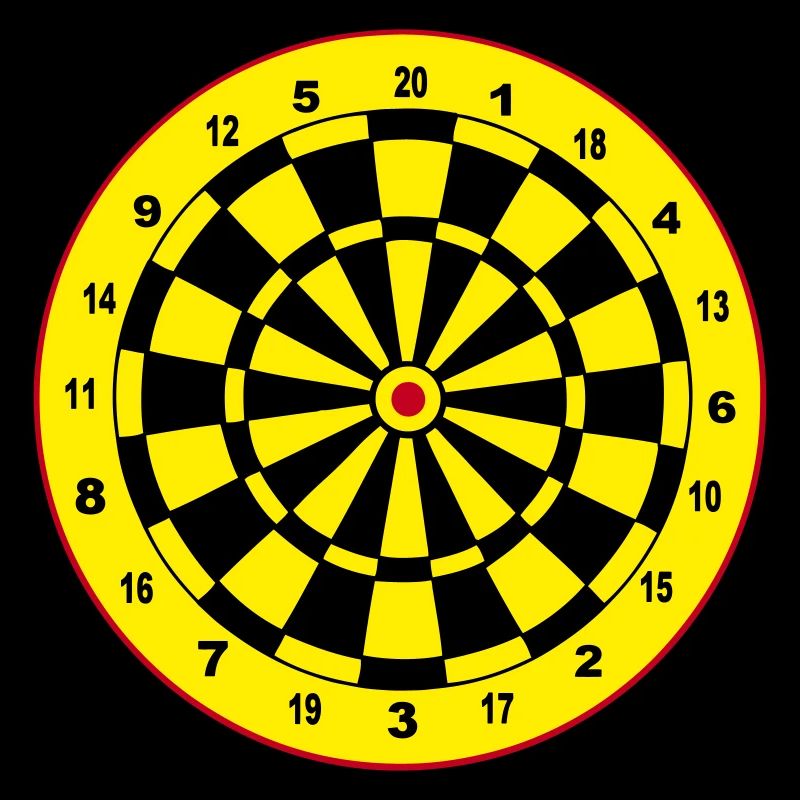 Fléchettes, fléchettes, fléchettes, autocollants, jeu de fléchettes