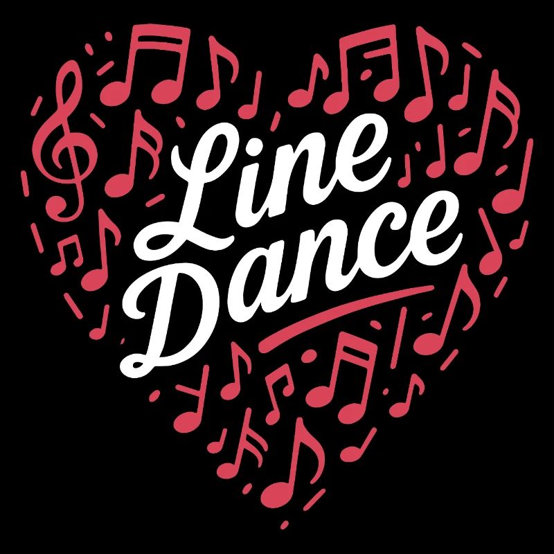Line Dance - Dance with Heart - Music Gift