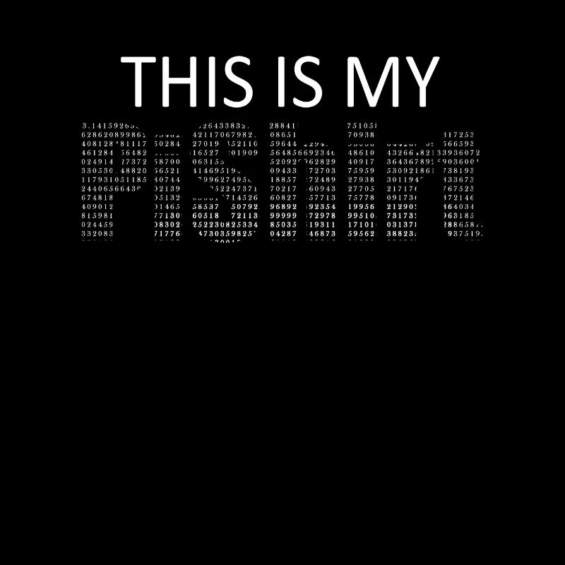 Pi Make Math Nerd Circle Number Pi Symbol