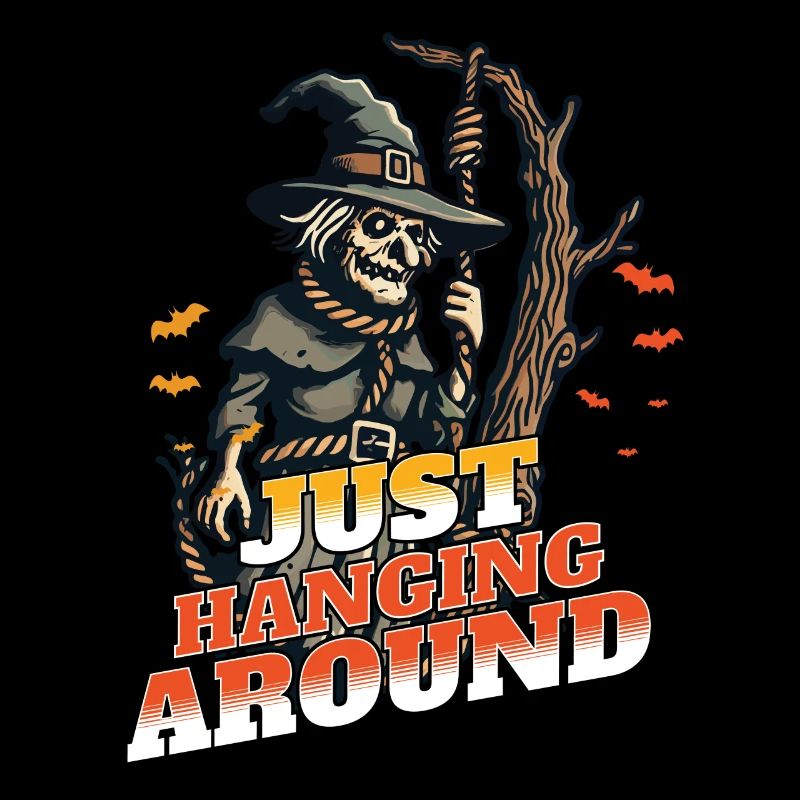 Drôle de dicton d’Halloween juste traîner