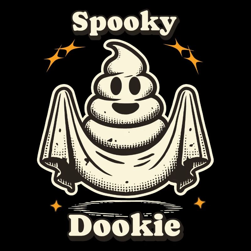 Funny poop pile ghost costume idea