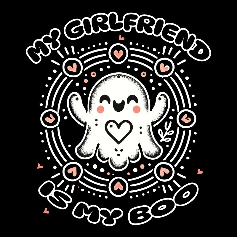 Ma copine est mon boo ghost love