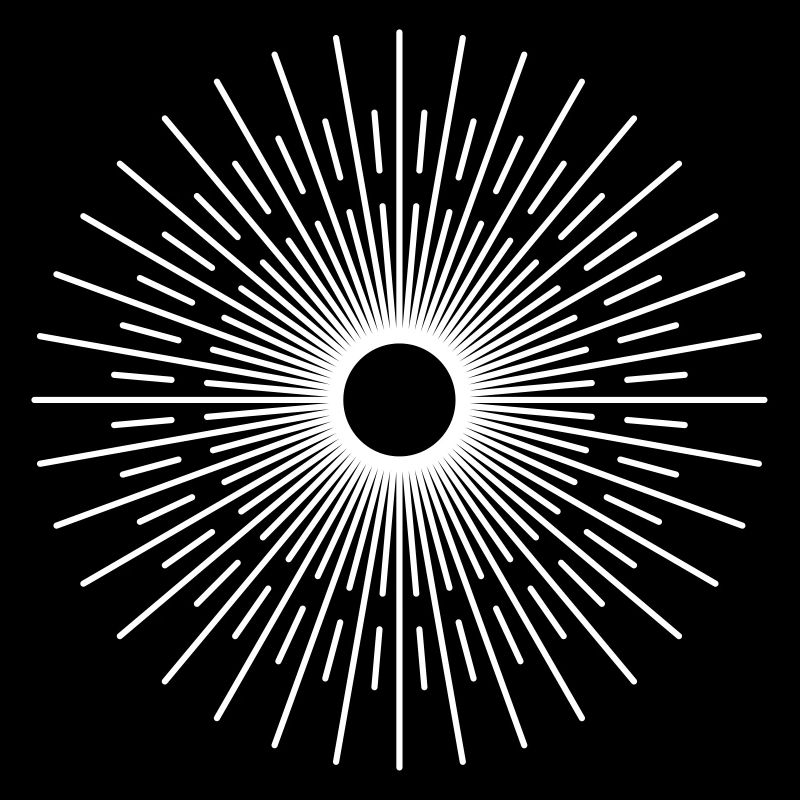 Rayons du soleil