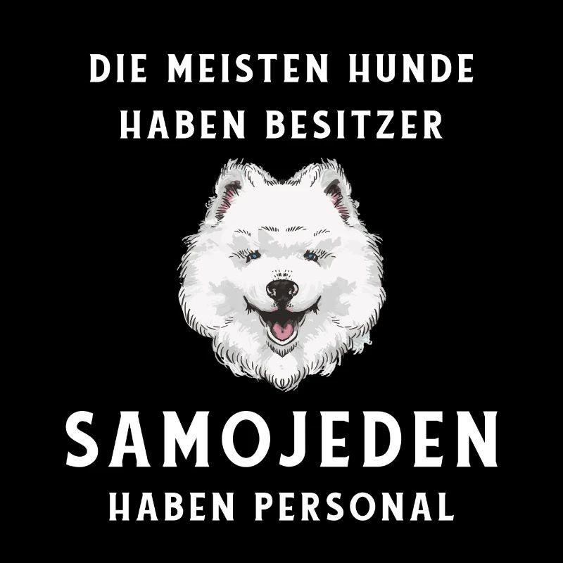 Lustiges Samojede Design