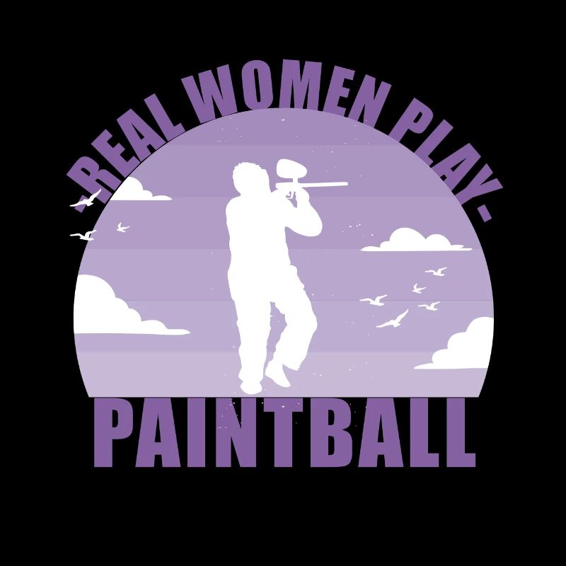 Paintball Paintballerin Gotcha Mädchen Geschenk