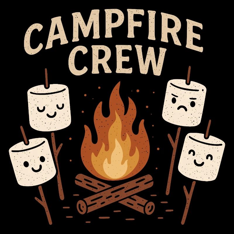 Campfire Crew - Marshmallow Campfire Group