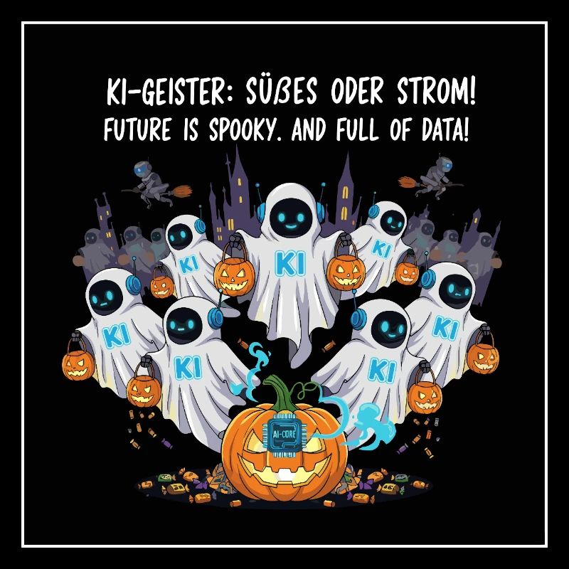 KI-Geister: Süßes oder Strom !