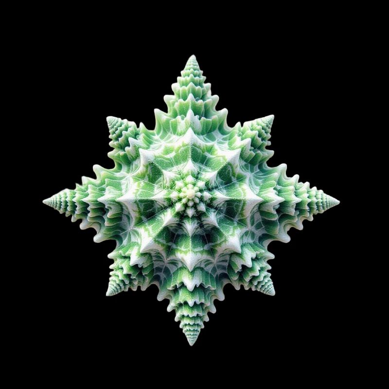 Coque étoile verte