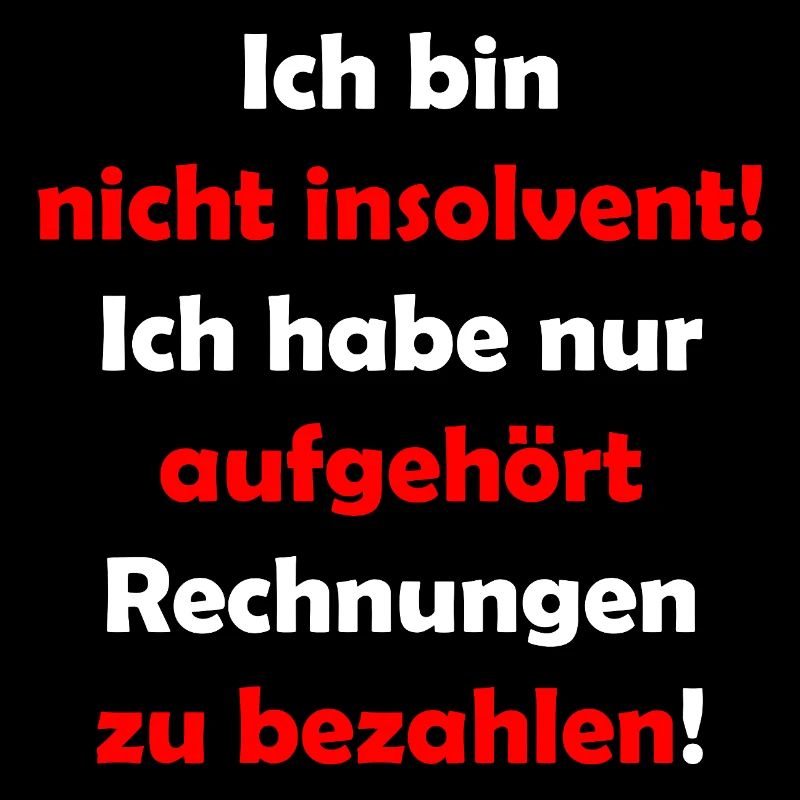 Ich bin nicht insolvent