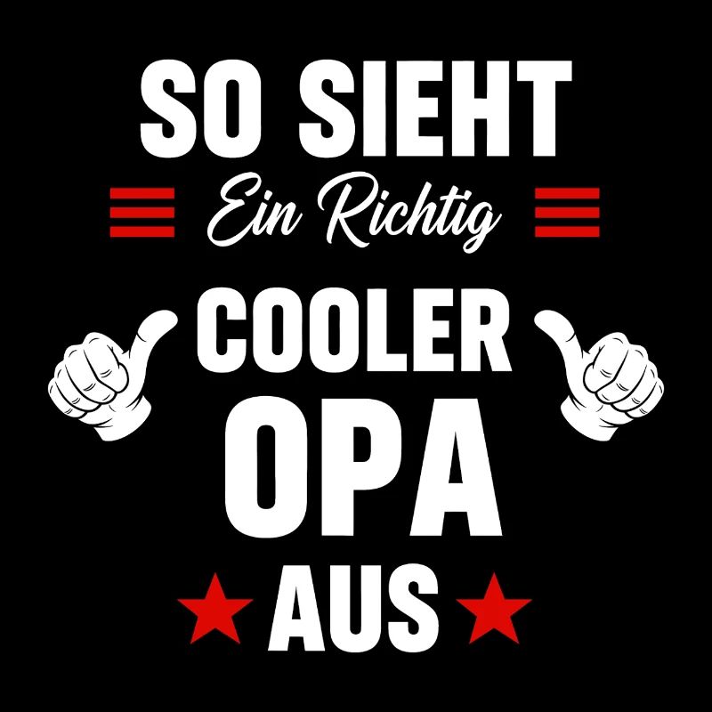 So sieht ein richtiger cooler Opa aus
