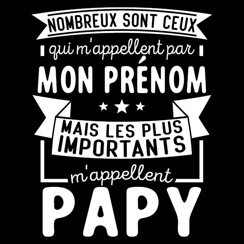 Les Plus Importants M'appellent Papy Cadeau Papi