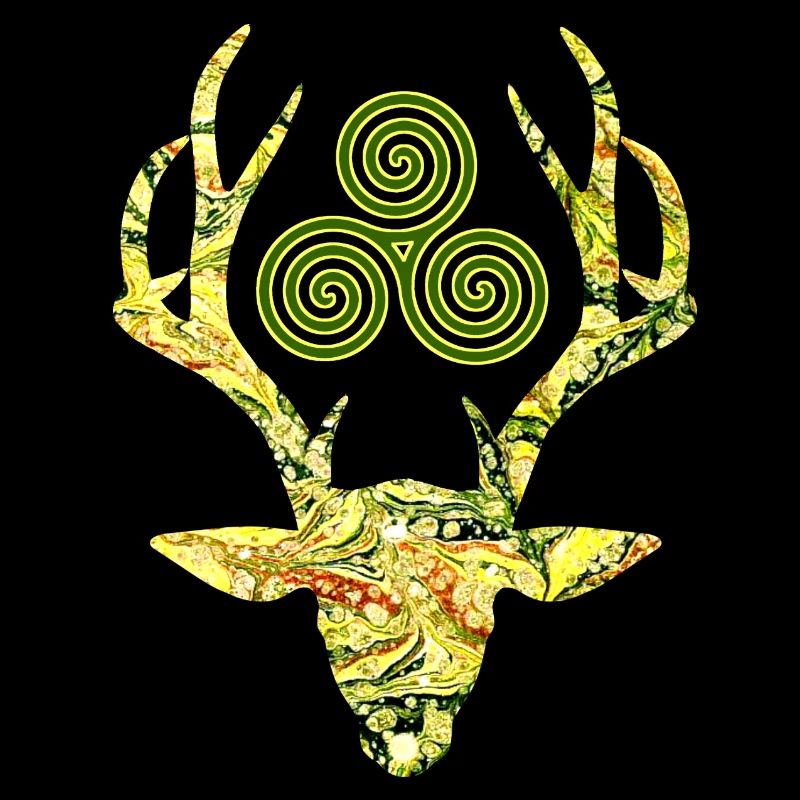 hirschkopf with triskele e 277