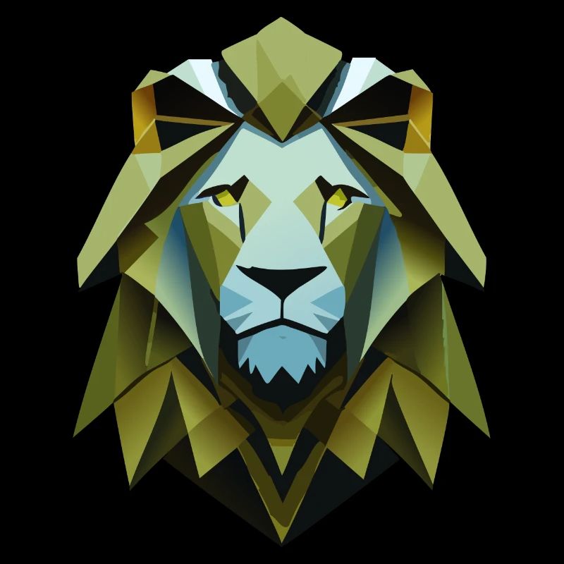 Geometric Lion