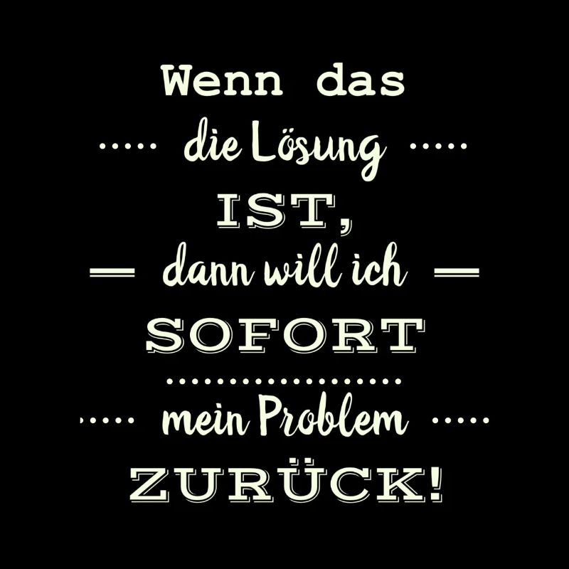 dictons amusants - si c’est la solution