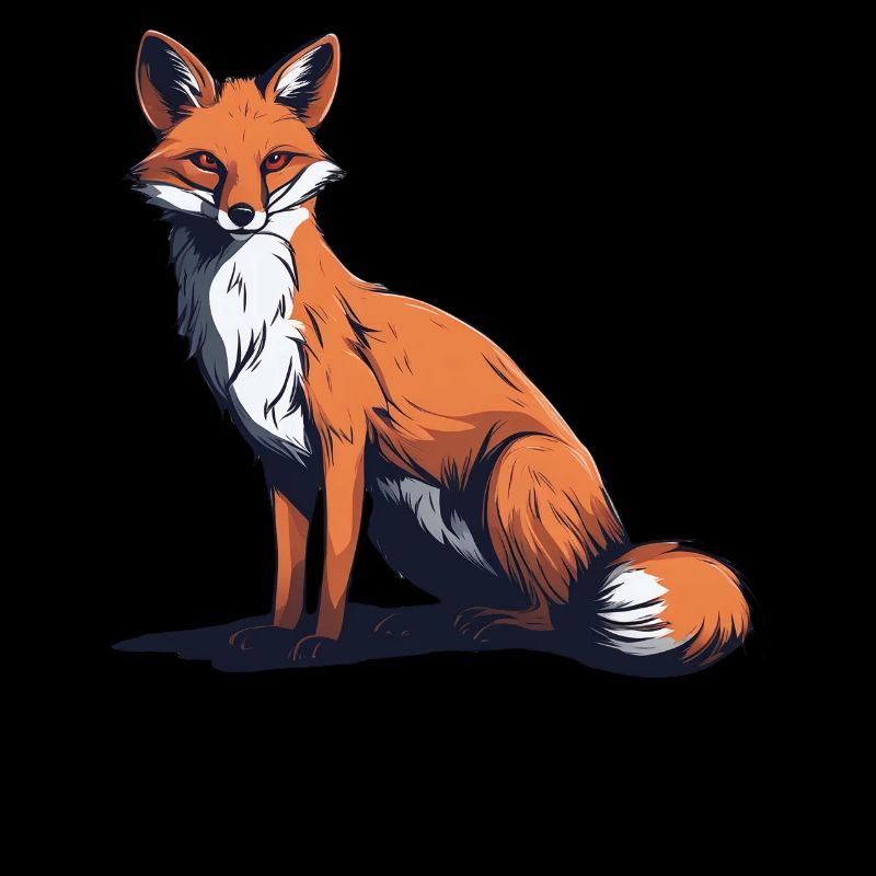 Nature-loving fox