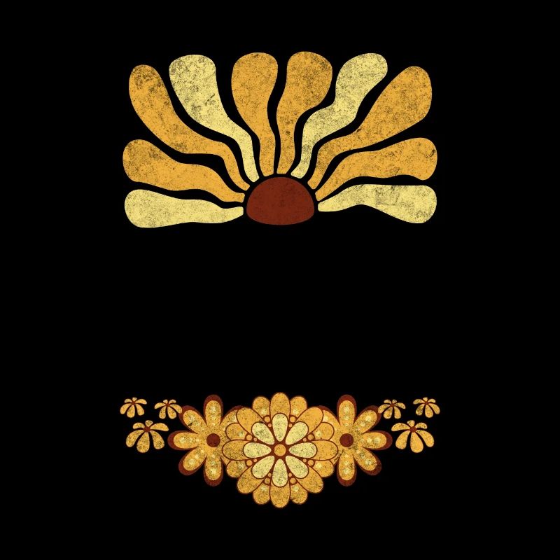 Retro Vibes Flower Power